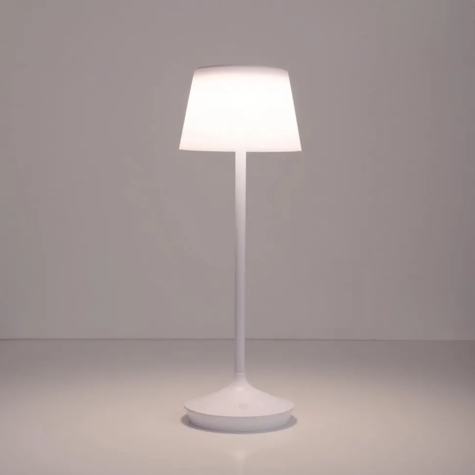 Emmi LED-bordlampe, solcelle, CCT, opladelig, hvid