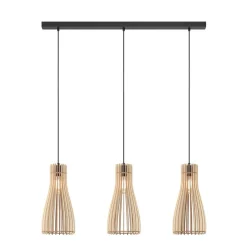 Envostar Furn pendel, birkekrydsfiner, 3fl
