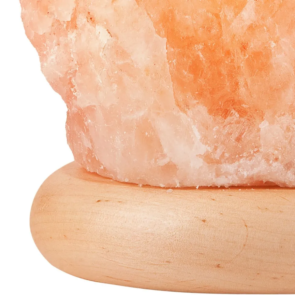 Envostar Harmony saltlampe naturlig base 23-26cm