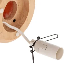 Envostar Harmony saltlampe naturlig base 23-26cm