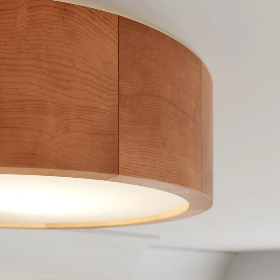 Envostar Kerio loftlampe Ø 27 cm fyr rustik