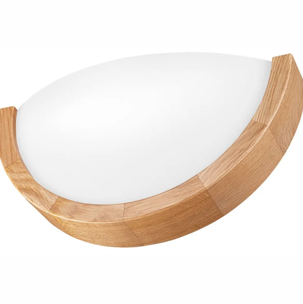 Envostar Kris væglampe, bredde 27,5 cm, natureg