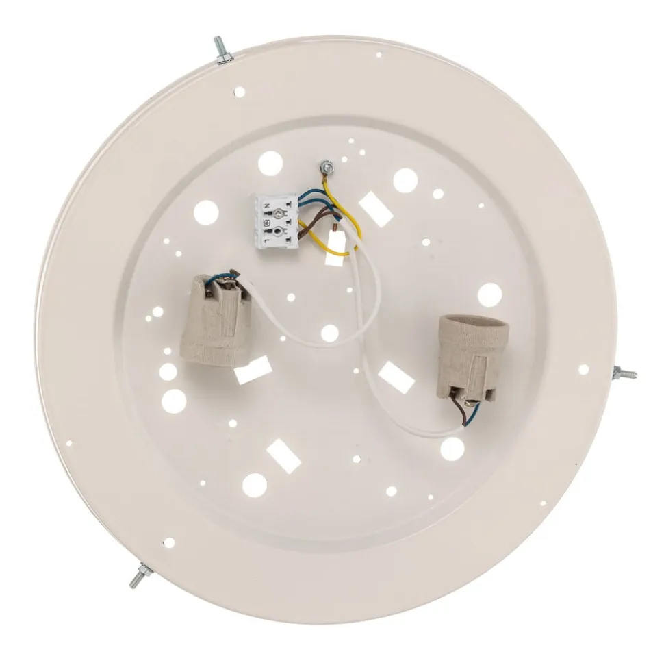 Envostar loftlampe Hagen, hvid fyrretræ
