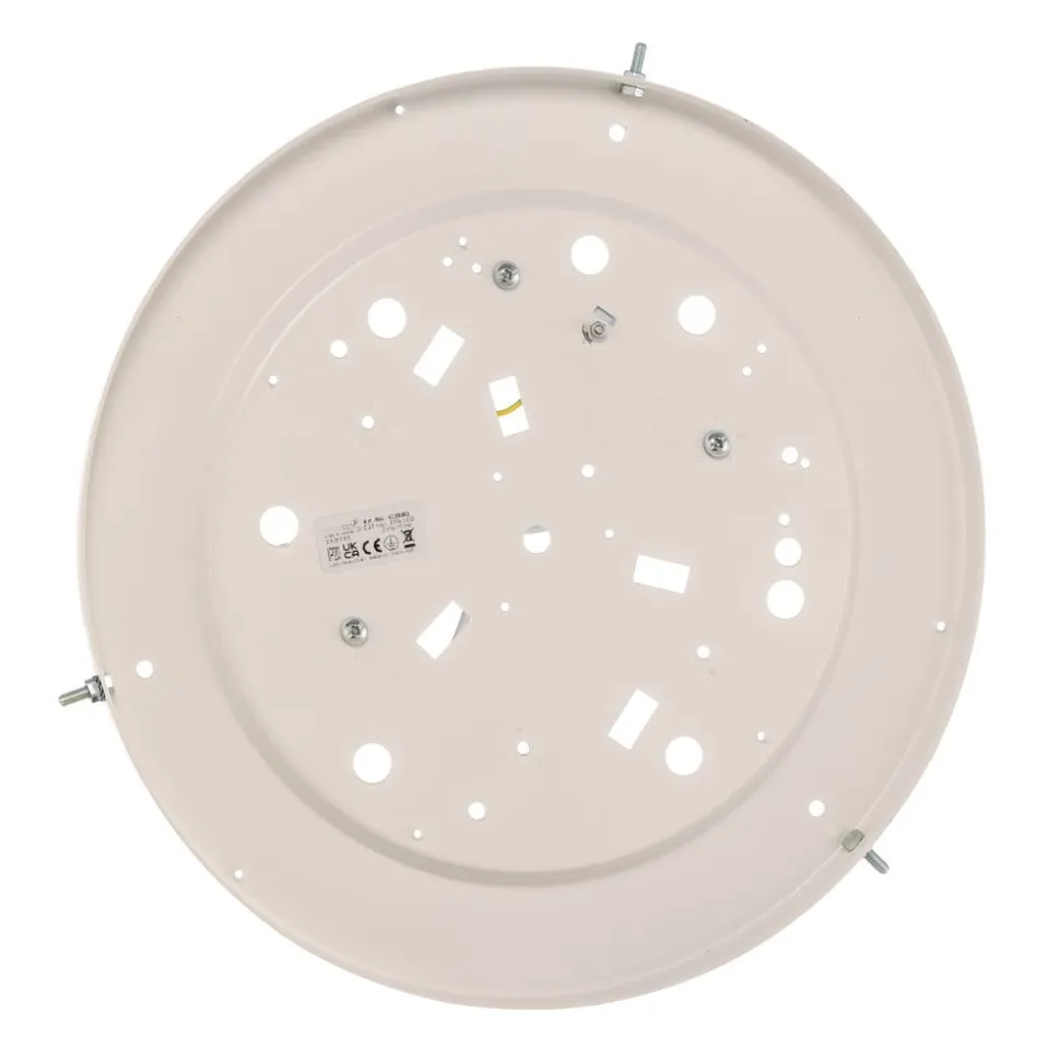 Envostar loftlampe Hagen, hvid fyrretræ