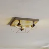 Envostar Neptuna loftslampe, firkantet, 3-lys.
