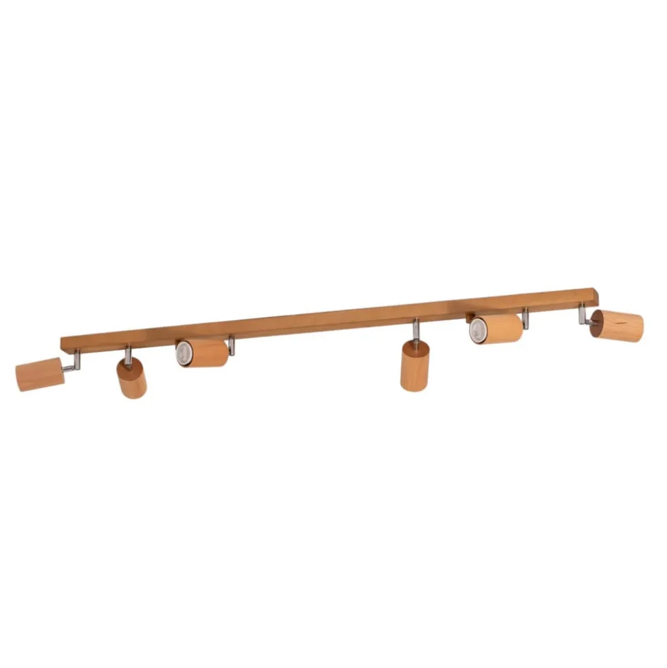 Envostar Peach Puff loftspot træ cylinder 6 lk