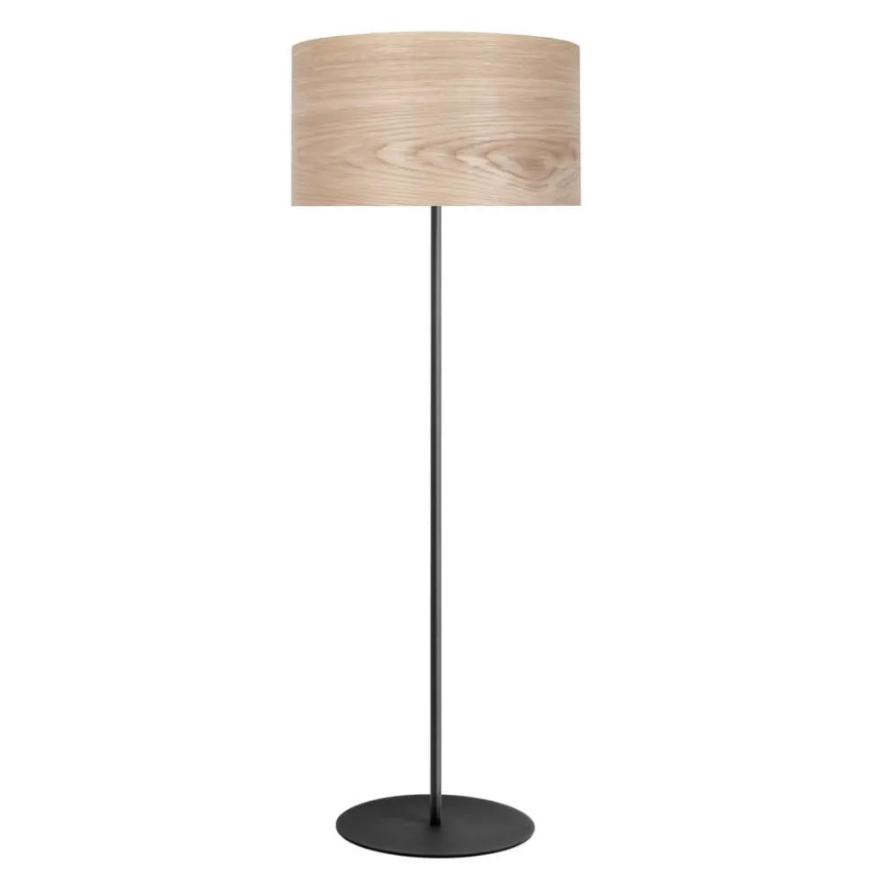 Envostar Veneer gulvlampe, kerneved ask