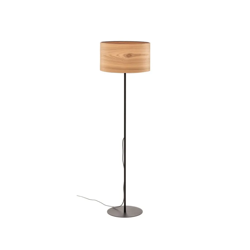 Envostar Veneer gulvlampe, kerneved ask