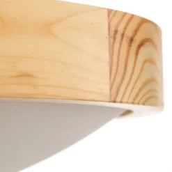 Envostar Zeus loftlampe i træ, fyr, Ø 37 cm