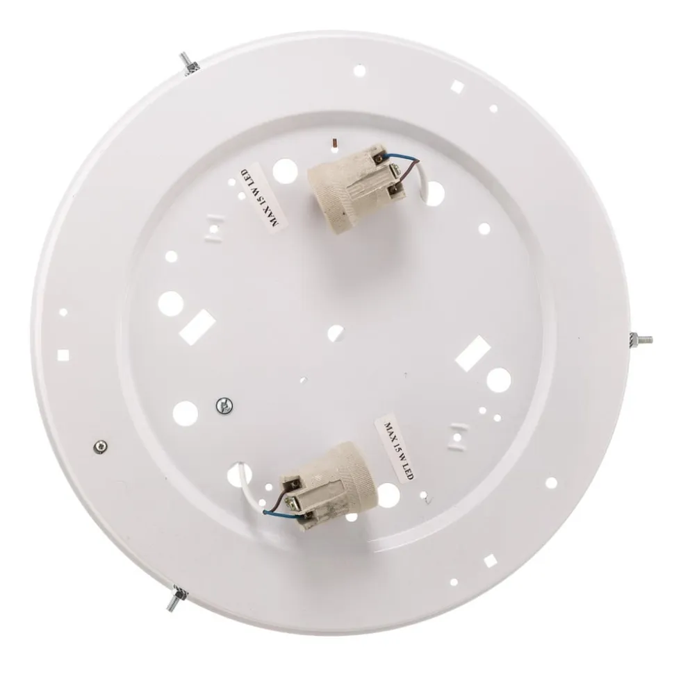 Envostar Zeus loftlampe i træ, fyr, Ø 37 cm