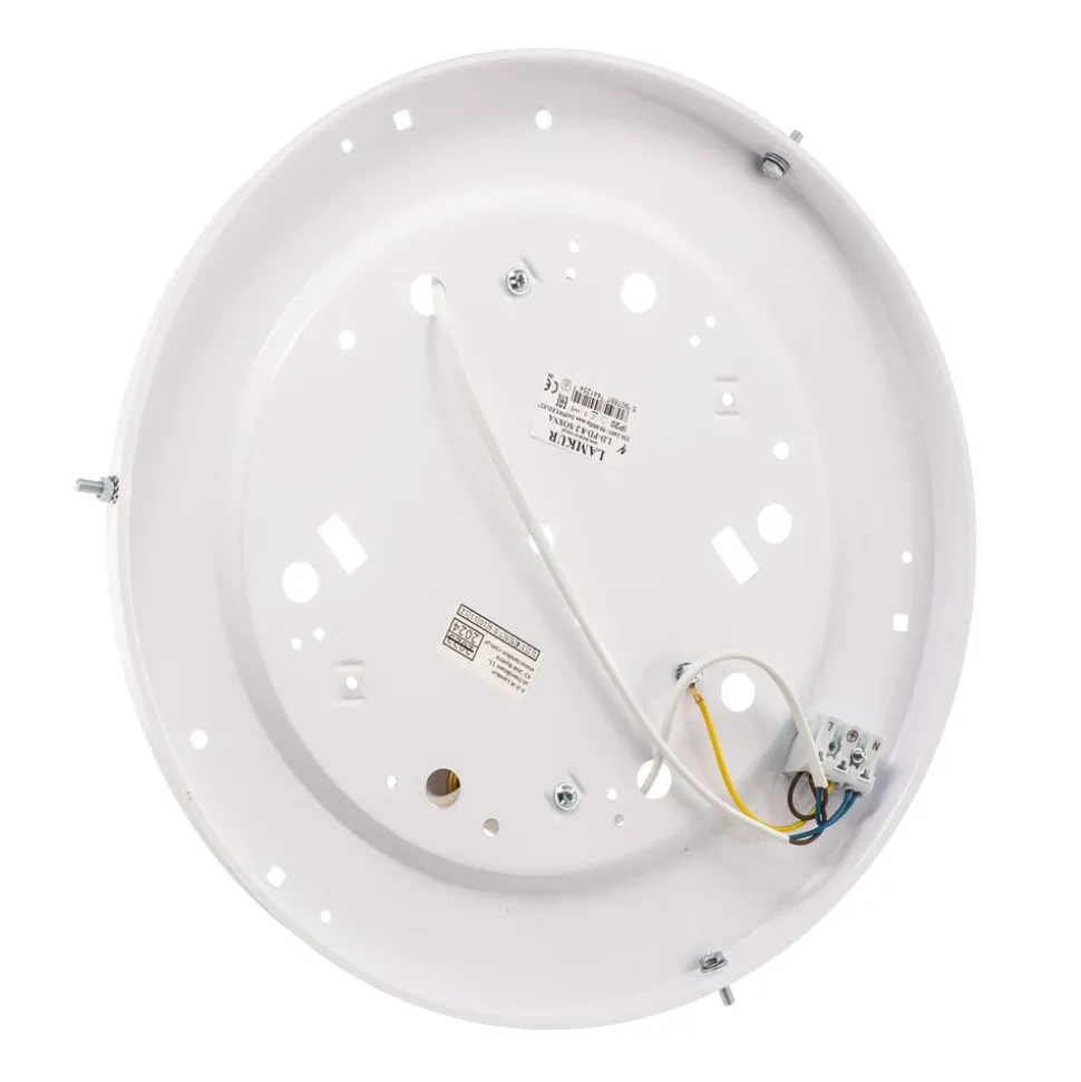 Envostar Zeus loftlampe i træ, fyr, Ø 37 cm