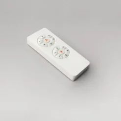 Enzo LED-loftventilator, dæmpbar, CCT, sort