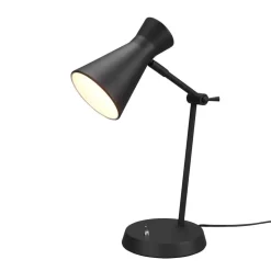 Enzo skrivebordslampe, sort, 1 lyskilde