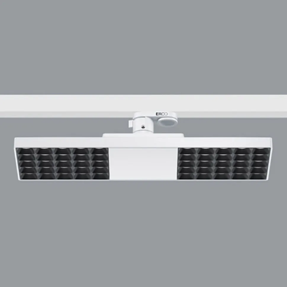 ERCO Jilly 230 V 15 W extra wide 840 hvid/sort
