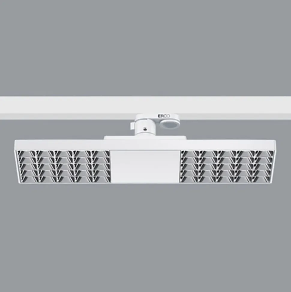 ERCO Jilly 230 V 15 W extra wide 840 hvid/sølv