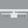ERCO Jilly 230 V 15 W extra wide 830 hvid/sølv