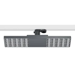 ERCO Jilly 230 V 15 W oval wide 830 sort/sølv