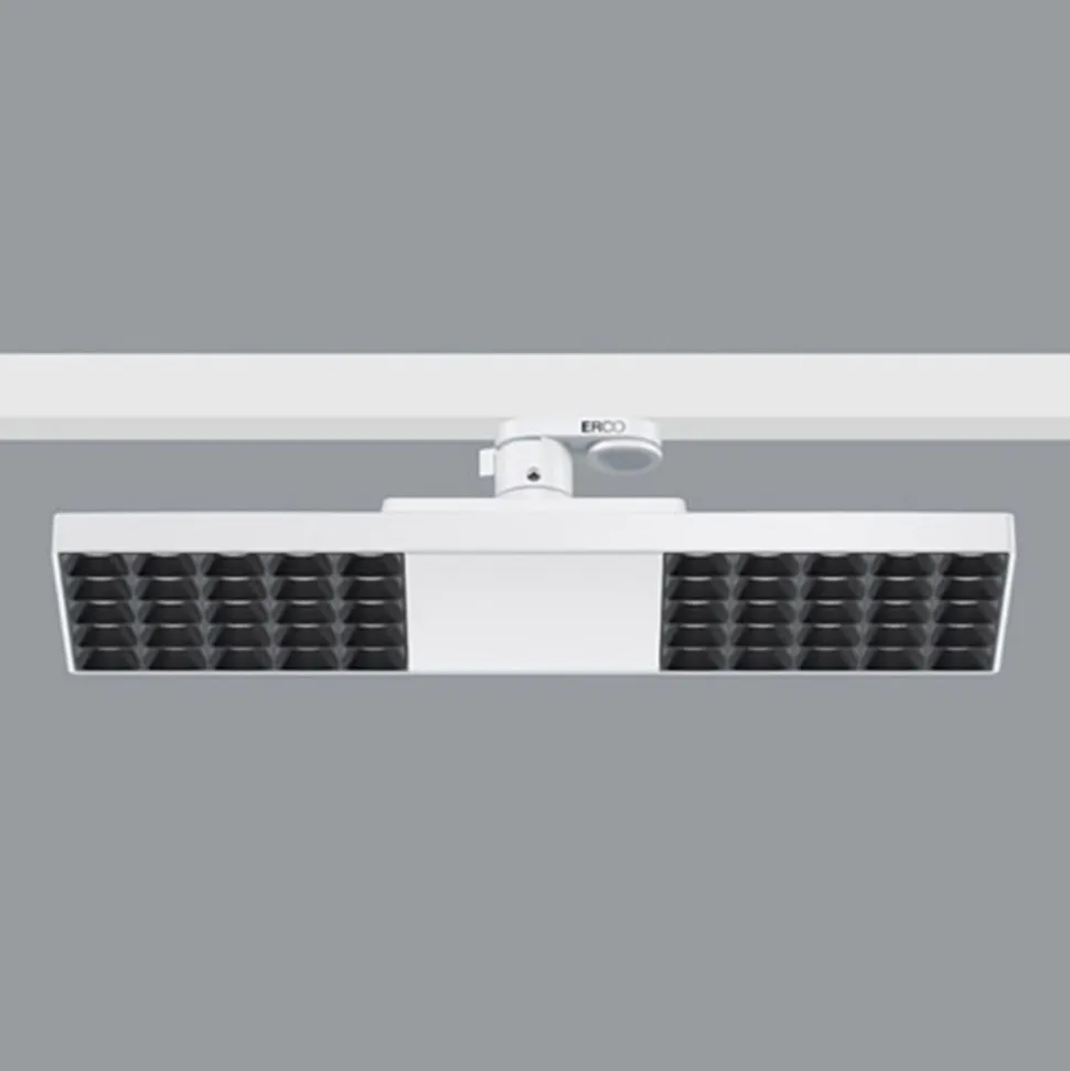 ERCO Jilly 230 V BT 15 W extra wide 830 hvid/sort
