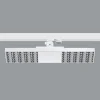ERCO Jilly 230V BT 15 W oval wide 830 hvid/sølv