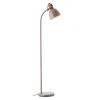 Erena gulvlampe, drejeligt hoved, taupe