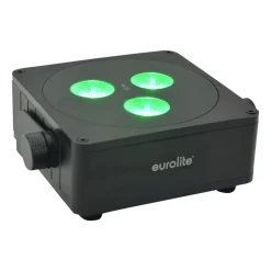 EUROLITE Batteri Flad Lampe 3 LED Spot 24W IP65