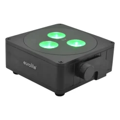 EUROLITE Batteri Flad Lampe 3 LED Spot 24W IP65