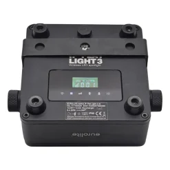 EUROLITE Batteri Flad Lampe 3 LED Spot 24W IP65