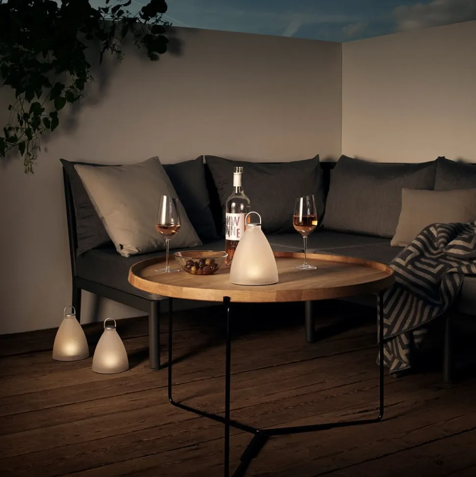 EVA Solo SunLight Bell LED-solcellelampe, højde 20 cm