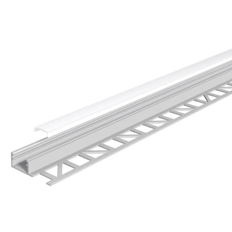 EVN APFL1 alu-fliseprofil, ensidet, 200cmx3,7cm