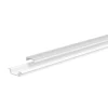 EVN APFLAT3 alu-profil, 200 cm T-profil, hvid
