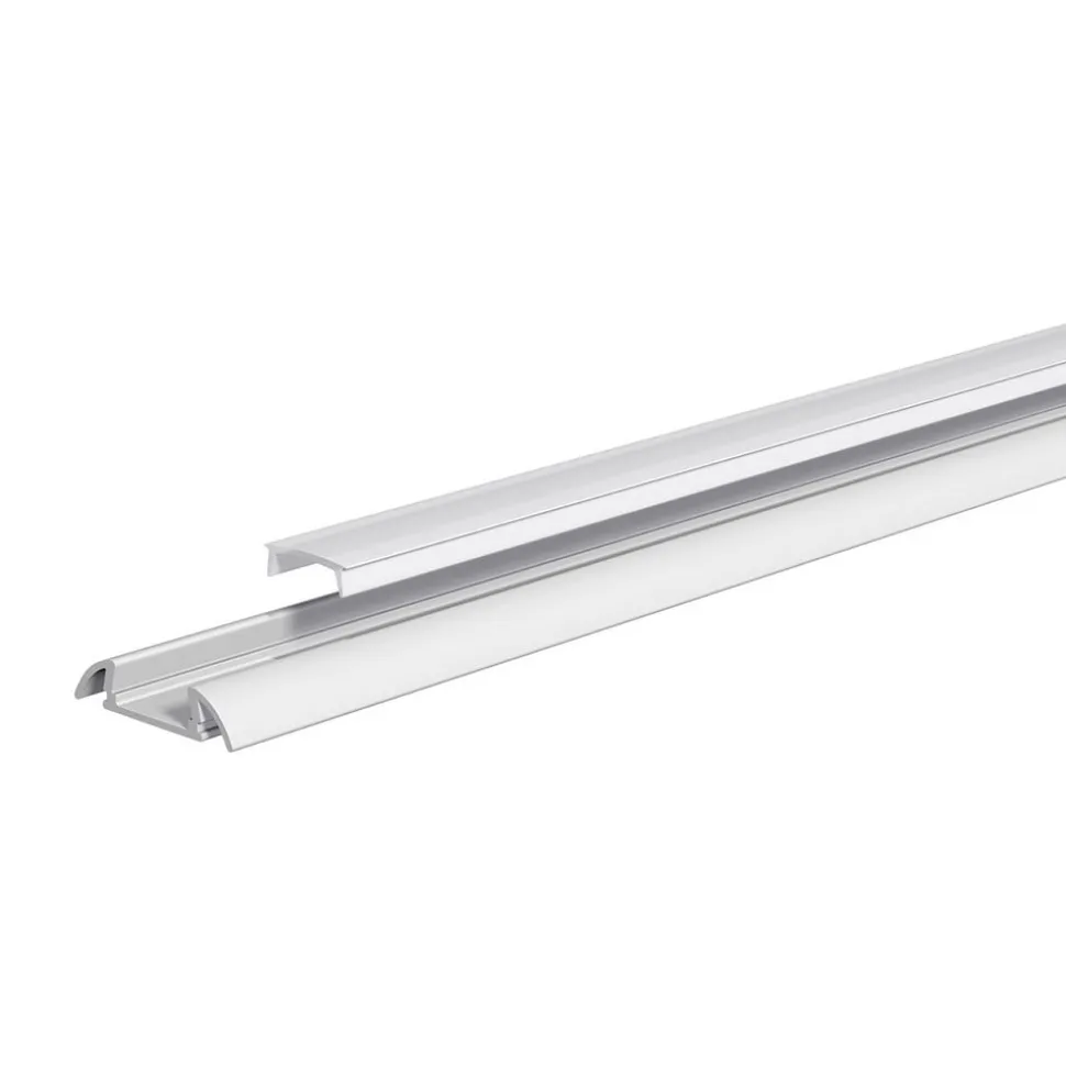EVN APFLAT2 alu-profil, 200 cm U-profil, afrundet
