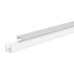 EVN APFLAT7 alu-profil 200 cm, U-profil, hvid