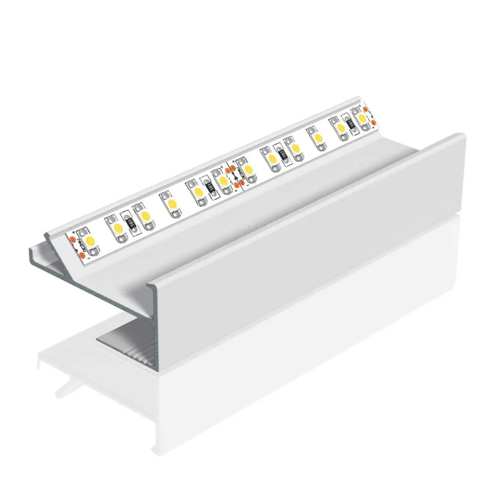 EVN APTBH alu-profil, loftsrettet, 100 cm alu