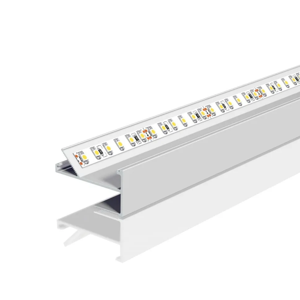 EVN APTBH alu-profil, loftsrettet, 100 cm alu