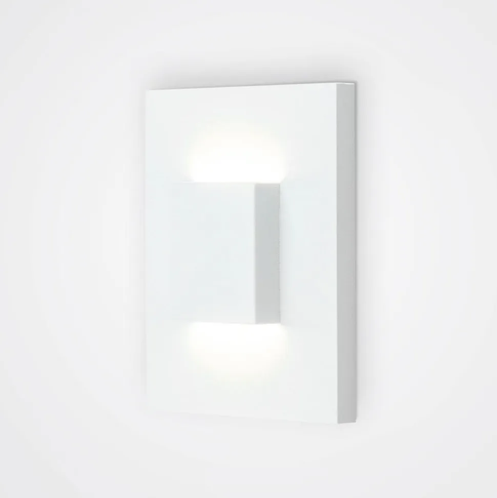 EVN LQ230 LED-vægindbygningslampe, up/down, hvid