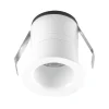 EVN Noblendo LED indbygget loftslampe hvid Ø 4,5 cm