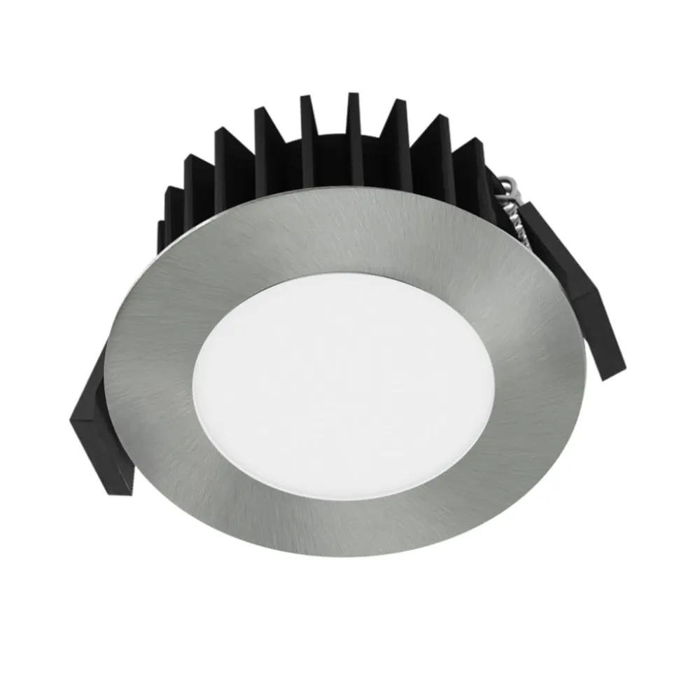 EVN Solido68 LED indbygningsloftlampe 10W krom