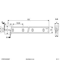 EVN STR6724 LED-strip IP67 5m 24W 2,700K