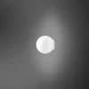Fabbian Lumi Sfera væglampe i glas, Ø 9 cm