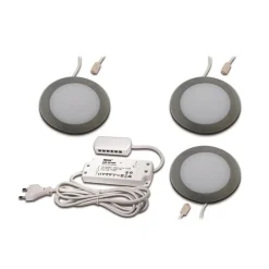 FAR 58 integreret LED-møbellys 3 stk, 3 W, 3.000 K