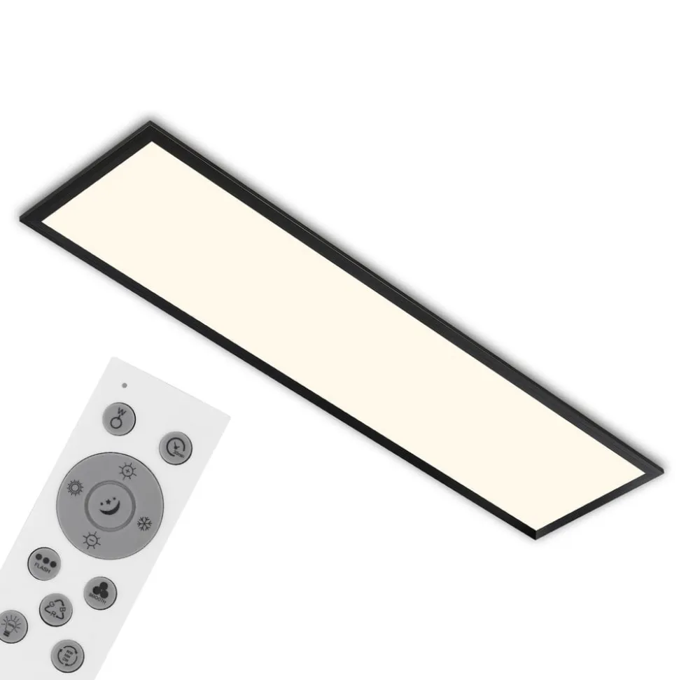 Farvet LED-panel, dæmpbart, RGB, CCT, 100x25cm