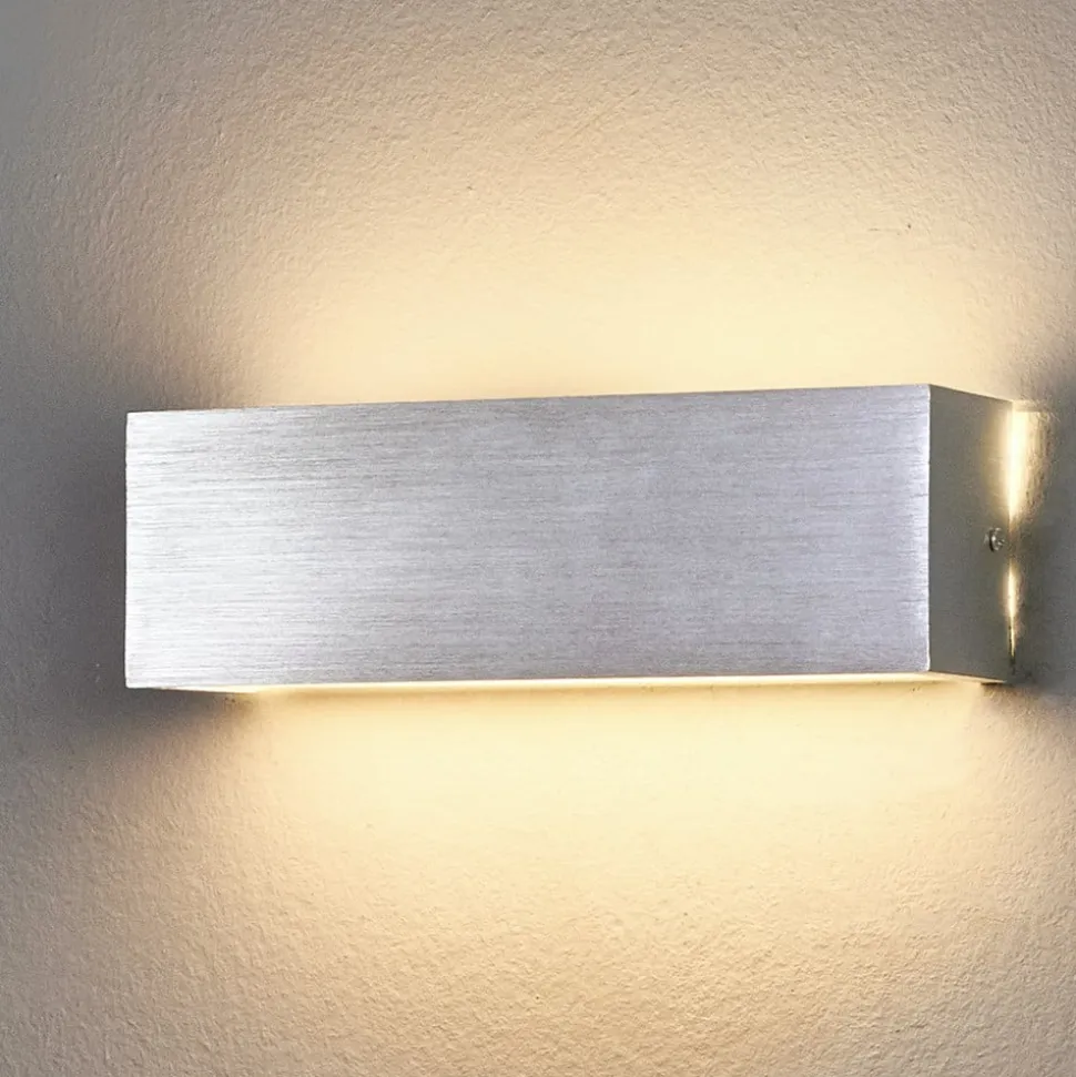 Firkantet aluminiums LED-væglampe Ranik