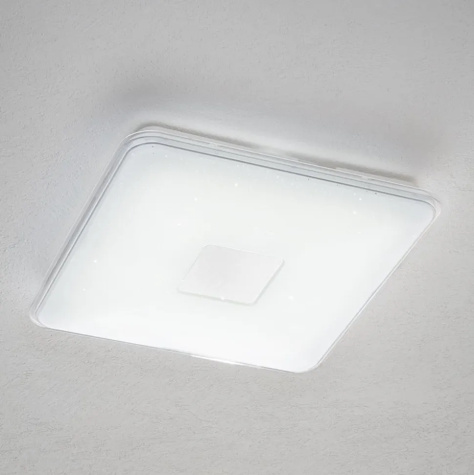 Fjernbetjent, kantet LED loftslampe Samurai