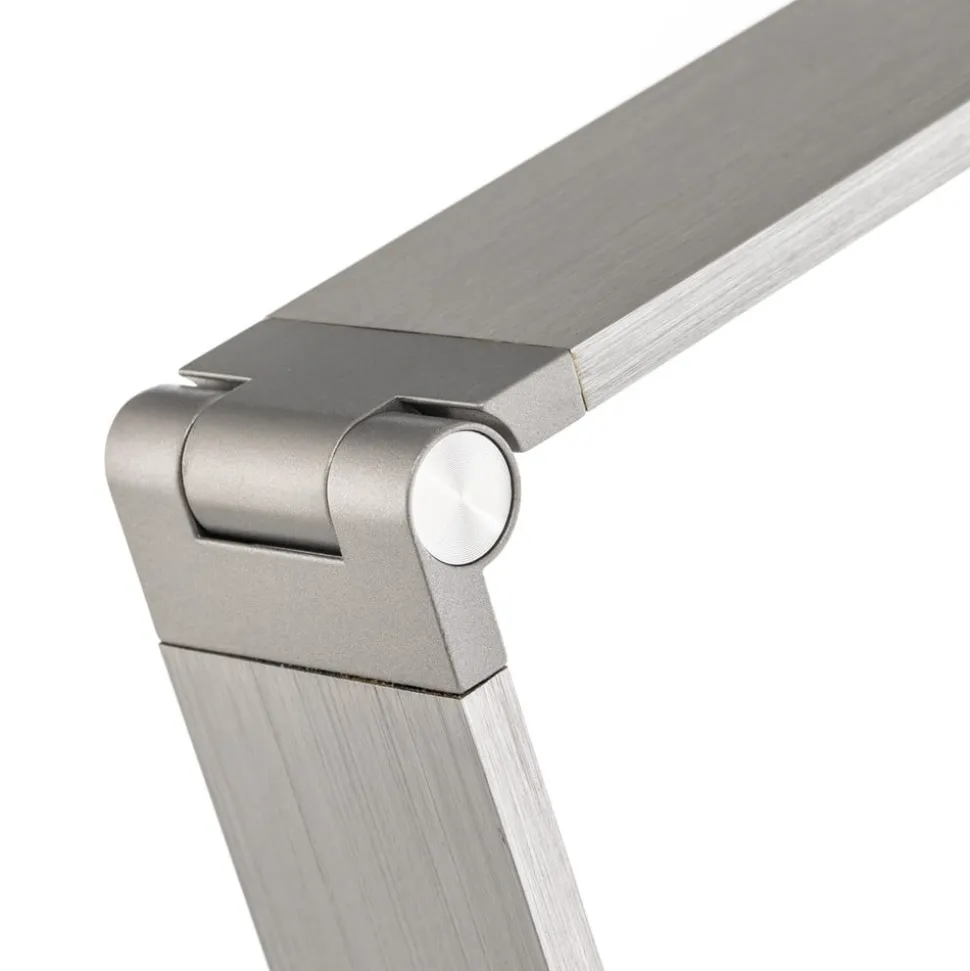 Flad LED-skrivebordslampe Wasp af aluminium