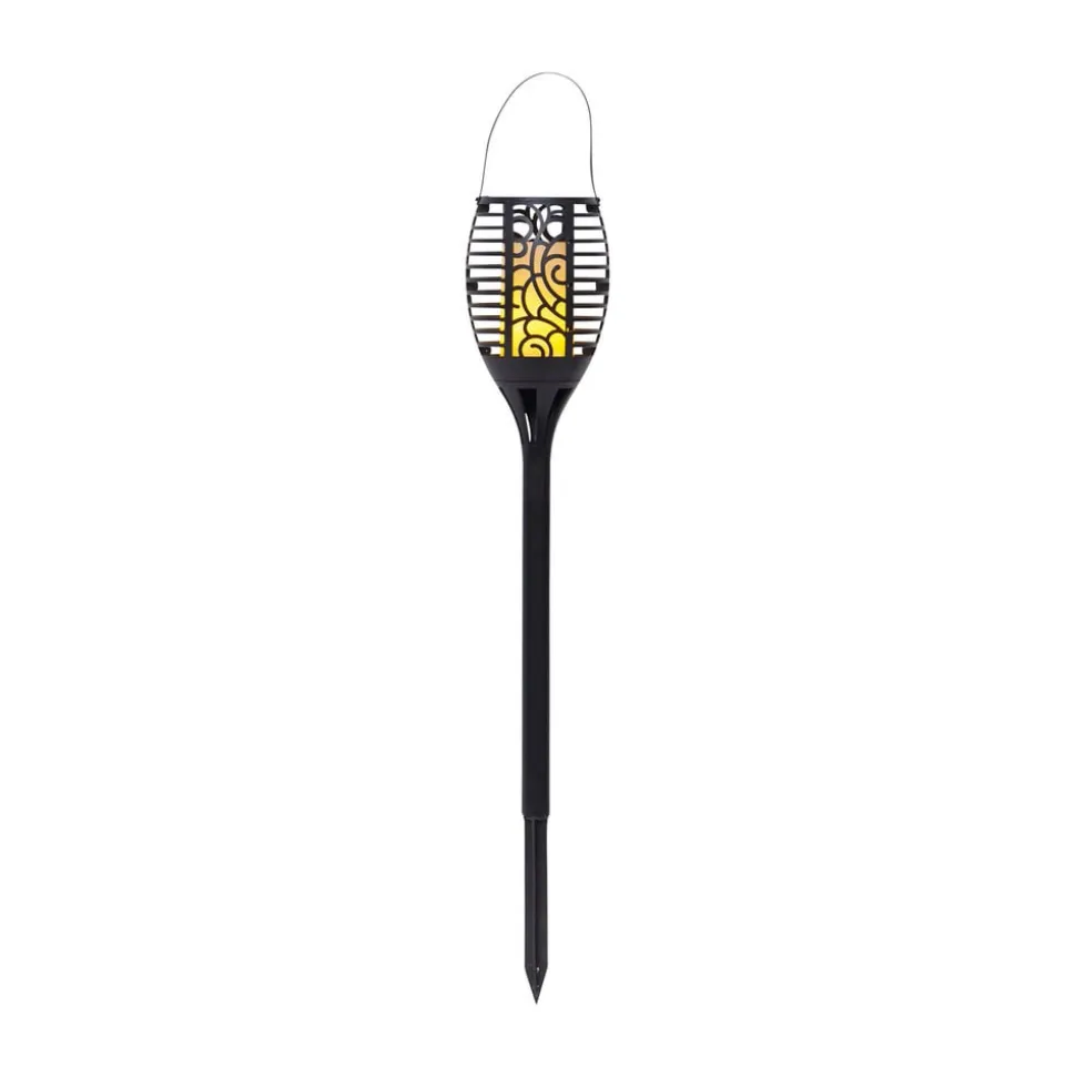 Flame LED-solcellelampe, tre anvendelsesmuligheder, 42 cm