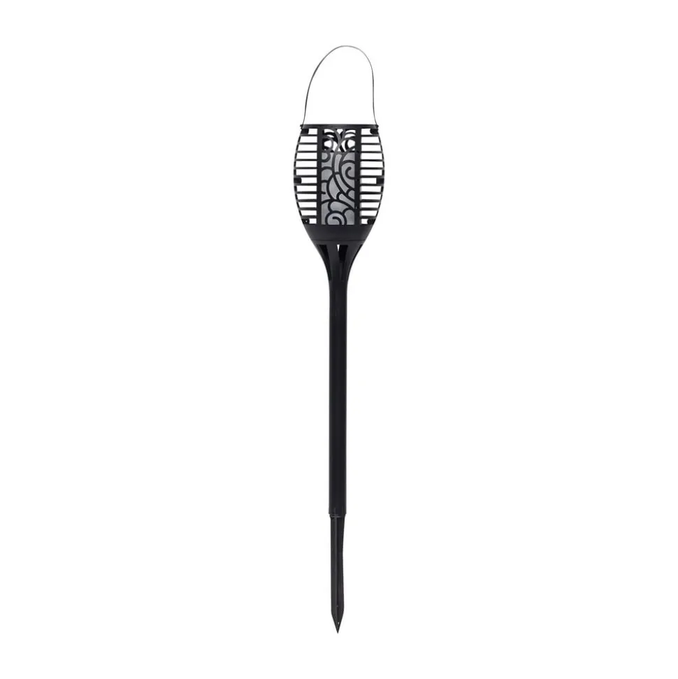 Flame LED-solcellelampe, tre anvendelsesmuligheder, 42 cm