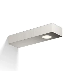 Flat 2 LED væg- og spejllampe, mat nikkel
