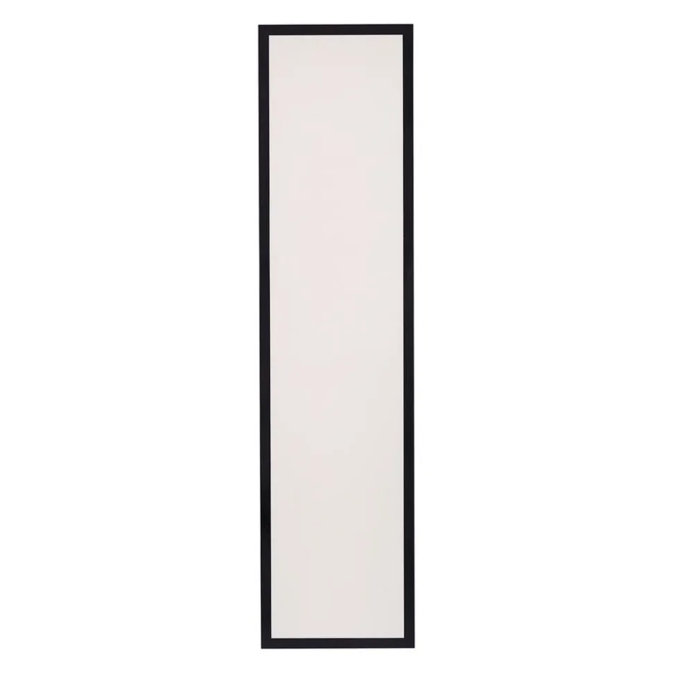 Flat LED-monteringspanel, CCT, sort, 119 x 29 cm