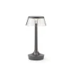 FLOS LED-bordlampe Bon jour unplugged, grå