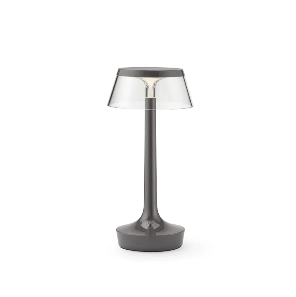 FLOS LED-bordlampe Bon jour unplugged, grå
